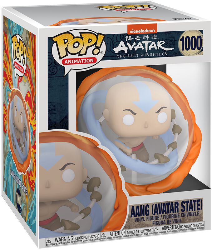 Aang (Avatar State) (Super Pop!) Vinyl Figure 1000