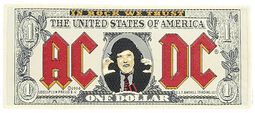One Dollar, AC/DC, Naszywka