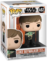 Luke Skywalker with Grogu Vinyl Figure 482, Star Wars, Funko Pop!