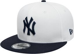 White Crown Patches 9FIFTY New York Yankees, New Era - MLB, Czapka