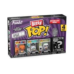 Pumpkin King, Mayor, Barrel + Mystery Figure (Bitty Pop! 4 Pack) vinyl figurines, Miasteczko Halloween, Funko Bitty Pop!