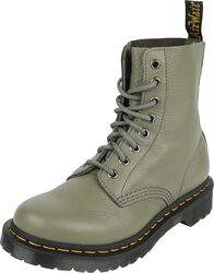 1460 Pascal - Muted Olive Virginia, Dr. Martens, Buty motocyklowe