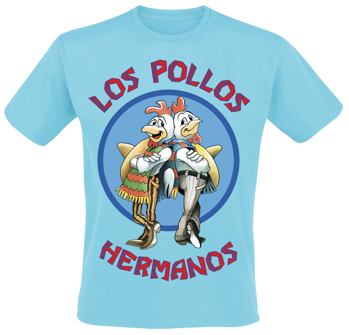 Los Pollos Hermanos Tienda T-shirt Los Pollos Hermanos Breaking Bad - Blanc - Taille XL - Neuf Avec étiquette Tee Shirt Blanc XL Primark