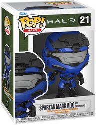 Spartan Mark V (B) with Energy Sword (Chase Edition Possible!) Vinyl Figure 21, Halo, Funko Pop!