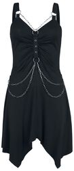 Short Dress With Chains, Gothicana by EMP, Sukienka krótka