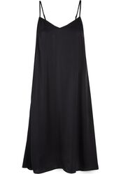 Ladies Viscose Satin Slip Dress, Urban Classics, Sukienka Medium