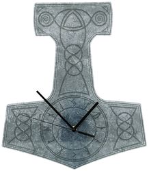 Wall clock Thor’s hammer, Wall clock, Zegar ścienny