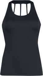 Sport and Yoga - Black Top with Back Detail
