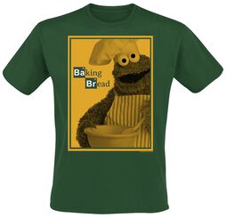 Cookie Monster - Baking Bread, Ulica Sezamkowa, T-Shirt