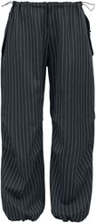 Raven pinstripe trousers, Banned, Spodnie z materiału