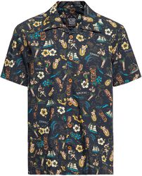 Tropical Hawaiian-style shirt deluxe, King Kerosin, Koszula z krótkim rękawem