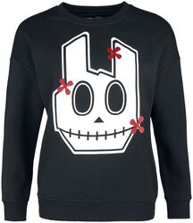 Jumper with skull rock hand, EMP Stage Collection, Bluza