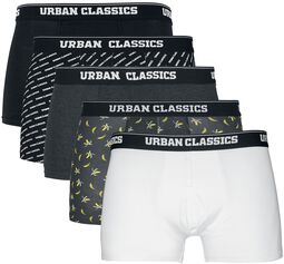 Boxer Shorts 5-Pack, Urban Classics, Zestaw bokserek