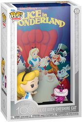 Disney 100 - Movie Poster - Alice with Cheshire Cat Vinyl Figur 11, Alicja w Krainie Czarów, Funko Pop!
