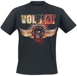 Burning Skullwing, Volbeat, T-Shirt