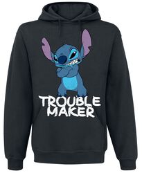 Stitch - Trouble Maker, Lilo & Stitch, Bluza z kapturem