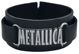 Metallica Logo, Metallica, Bransoletka skórzana