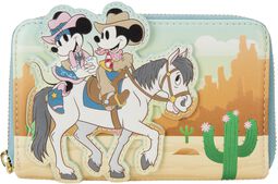 Loungefly - Wild West Mickey & Minnie, Mickey Mouse, Portfel