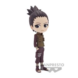 Shippuden- Banpresto - Nara Shikamaru (Ver. B) Q Posket Figur, Naruto, Figurka kolekcjonerska