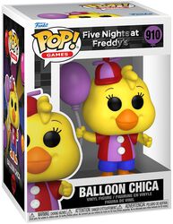 Security Breach - Balloon Chica vinyl figurine no. 910, Five Nights At Freddy's, Funko Pop!