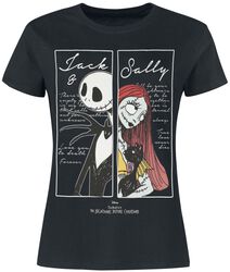 Jack & Sally, Miasteczko Halloween, T-Shirt