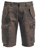 Army Vintage Shorts, Rock Rebel by EMP, Krótkie spodenki