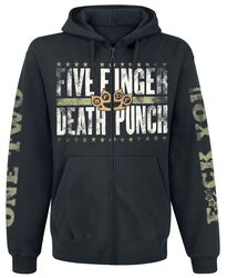 Locked & Loaded, Five Finger Death Punch, Bluza z kapturem rozpinana