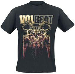 Bleeding Crown Skull, Volbeat, T-Shirt