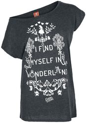 I Find Myself In Wonderland, Alicja w Krainie Czarów, T-Shirt
