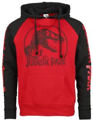 Jurassic Park Logo, Jurassic Park, Bluza z kapturem