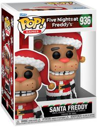 Christmas Santa Freddy vinyl figurine no. 936, Five Nights At Freddy's, Funko Pop!