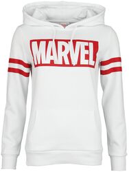Logo, Marvel, Bluza z kapturem