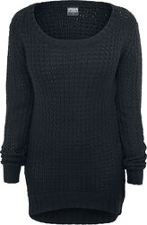 Ladies Long Wideneck Sweater, Urban Classics, Sweter