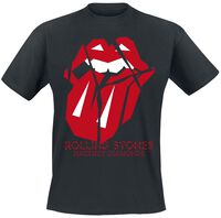 Rolling Stones Vintage U.S.A. Tongue Junior's T-Shirt Rolling Stones Vintage U.S.A. Tongue Junior's T-Shirt