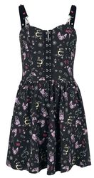 Ditsy Ouija Printed Mini Dress, Jawbreaker, Sukienka krótka