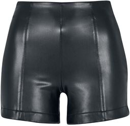 Ladies’ faux-leather shorts, Urban Classics, Krótkie spodenki