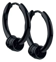 Hoop Earrings with Rings, etNox, Kolczyk