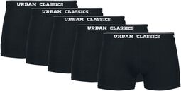Organic Boxer Shorts 5-Pack, Urban Classics, Bokserki