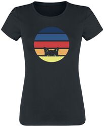 80s cat, Tierisch, T-Shirt