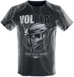 Bandana Skull, Volbeat, T-Shirt