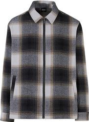 Zipped shirt jacket - Koszula, Urban Classics, Kurtka przejściowa