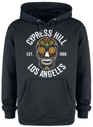 Amplified Collection - Floral Skull, Cypress Hill, Bluza z kapturem