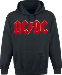 Red Logo, AC/DC, Bluza z kapturem