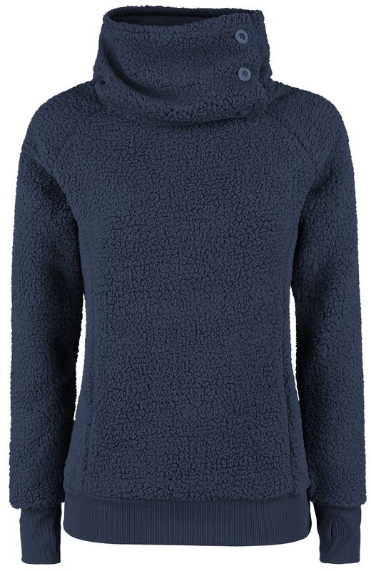 Ladies High Collar Fleece Sweater