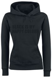 Black Is My Happy Colour, Slogans, Bluza z kapturem