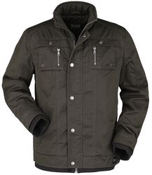 Army Field Jacket, Black Premium by EMP, Kurtka przejściowa