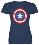 Logo, Captain America, T-Shirt