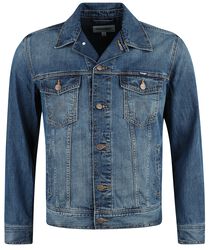 Classic Jacket Mid Stone, Wrangler, Kurtka jeansowa