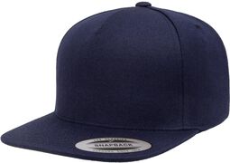 Premium five-panel snapback cap, Flexfit, Czapka