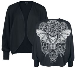 Cardigan with batwing sleeves, Gothicana by EMP, Kardigan